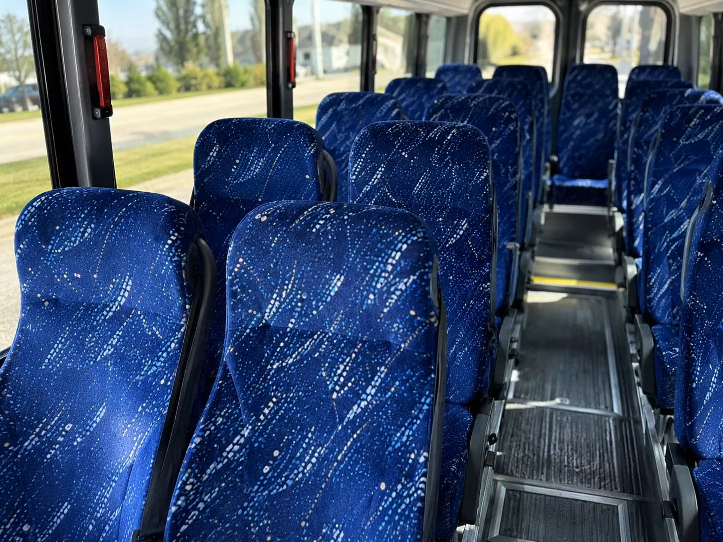 20 passenger minibus interior