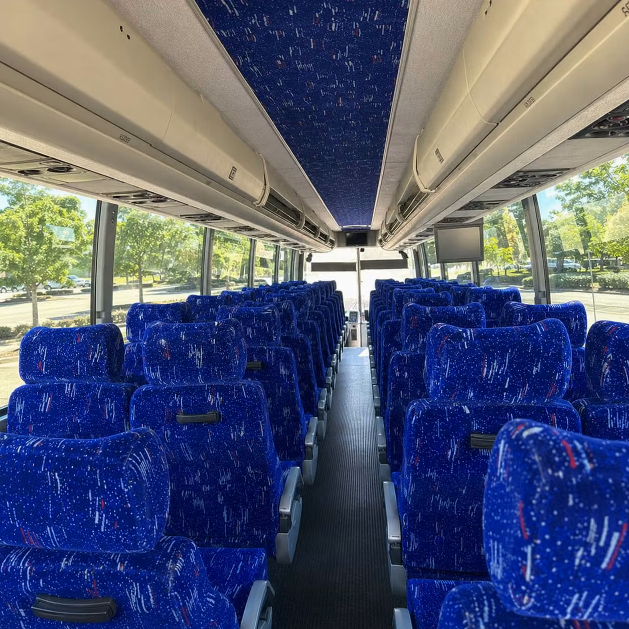detroit airport transfer charter bus rentals