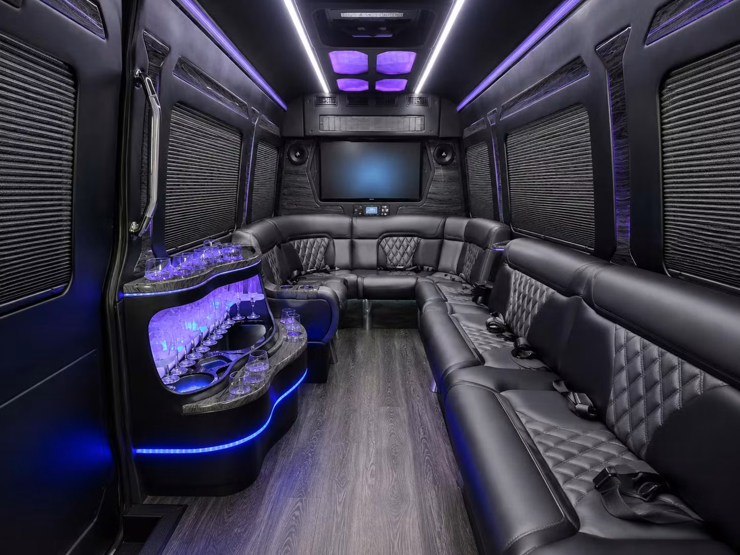 detroit concert bus rentals for large groups and private events