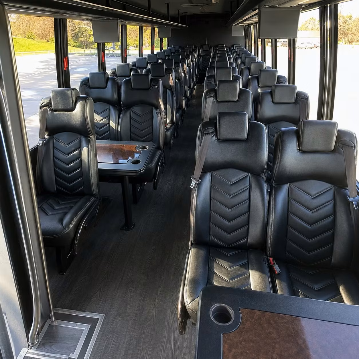 detroit concert music festival bus rentals