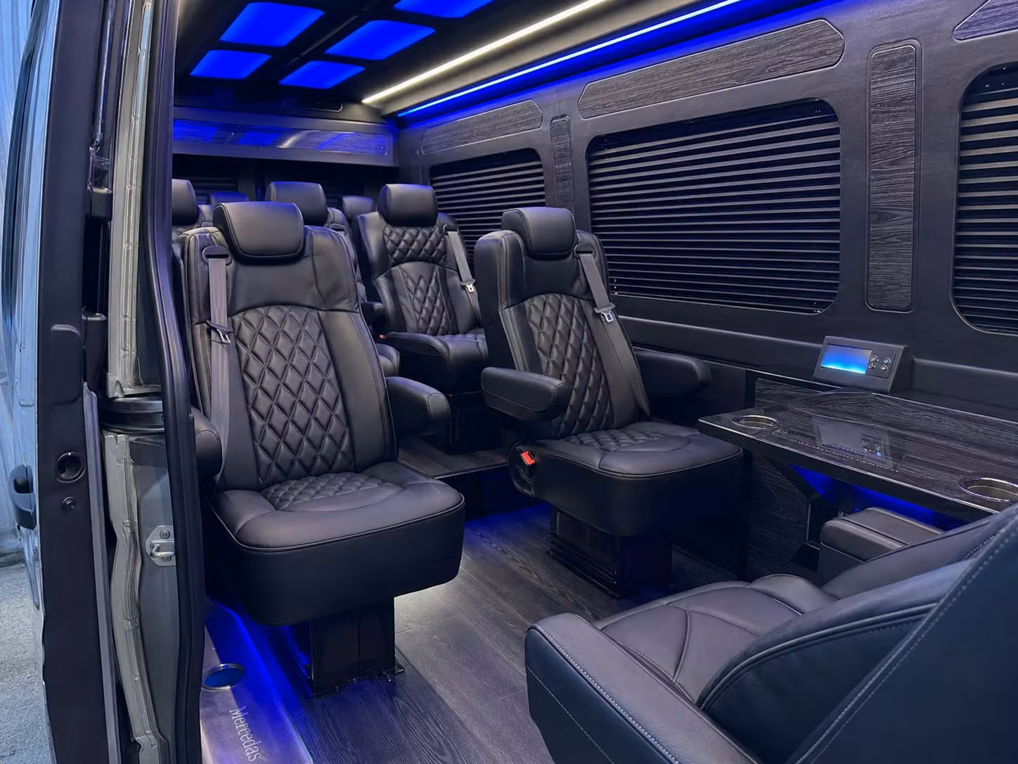 sprinter van transportation for groups and events across detroit